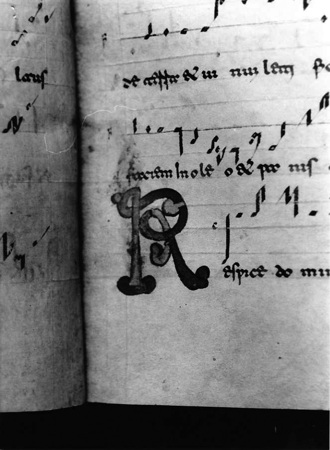 motivo decorativo a intreccio (miniatura) - ambito cassinese (fine/inizio secc. XI/ XII)