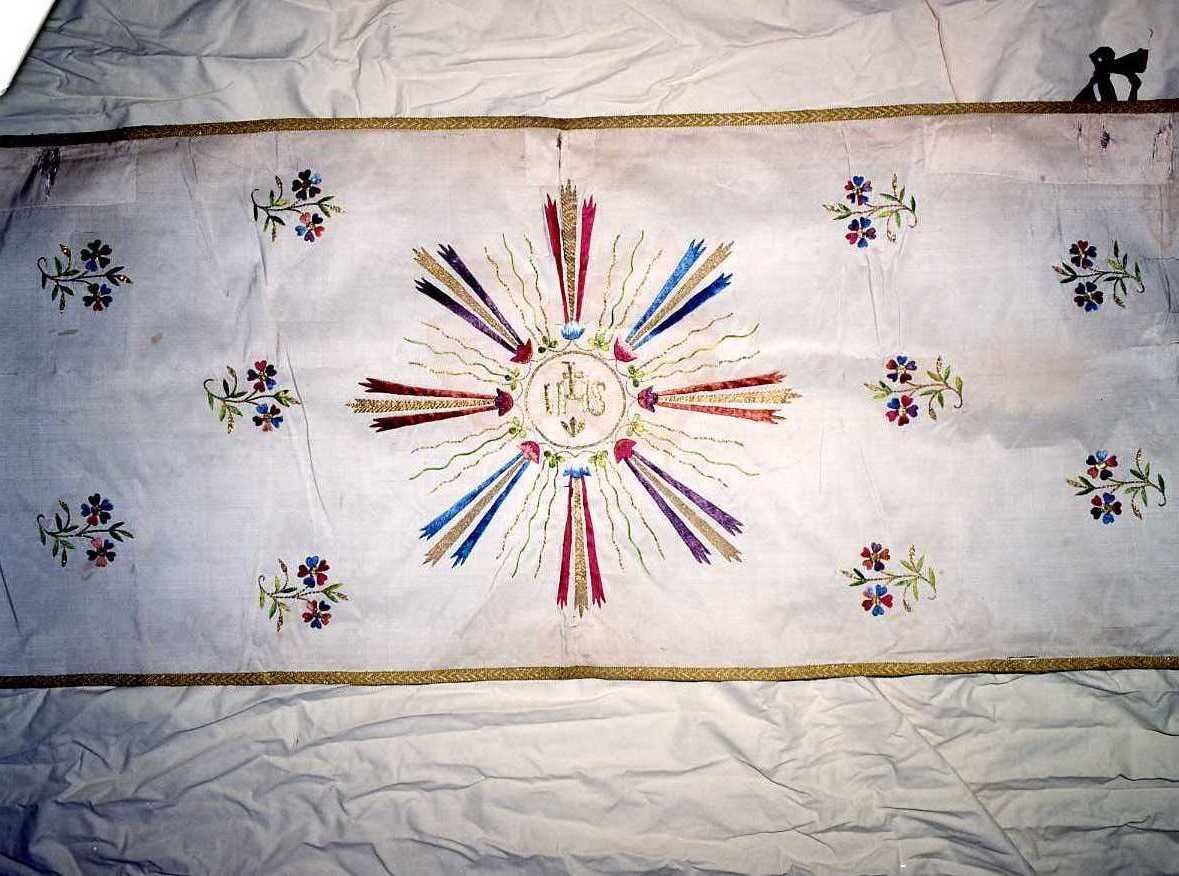 velo omerale - manifattura campana (sec. XIX)