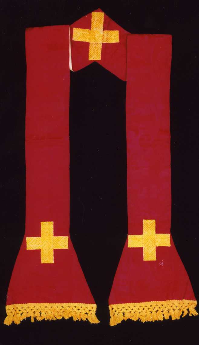 stola - manifattura campana (sec. XIX)