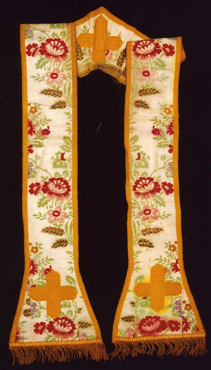 stola - manifattura campana (sec. XIX)