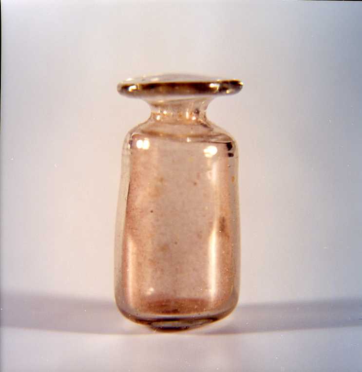 fiala di pellegrinaggio - produzione romana (secc. I/ VII)