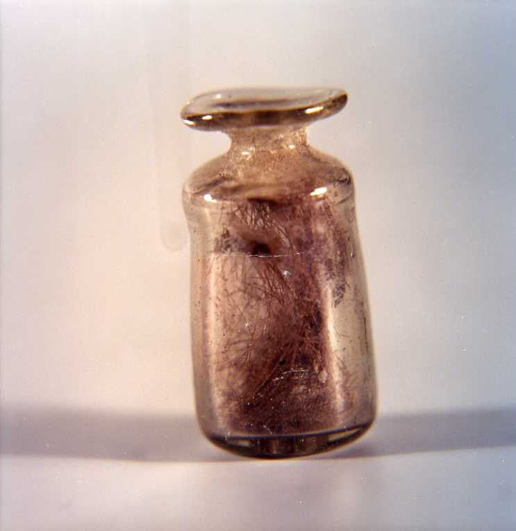fiala di pellegrinaggio - produzione romana (secc. I/ VII)
