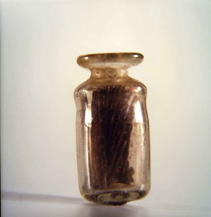 fiala di pellegrinaggio - produzione romana (secc. I/ VII)