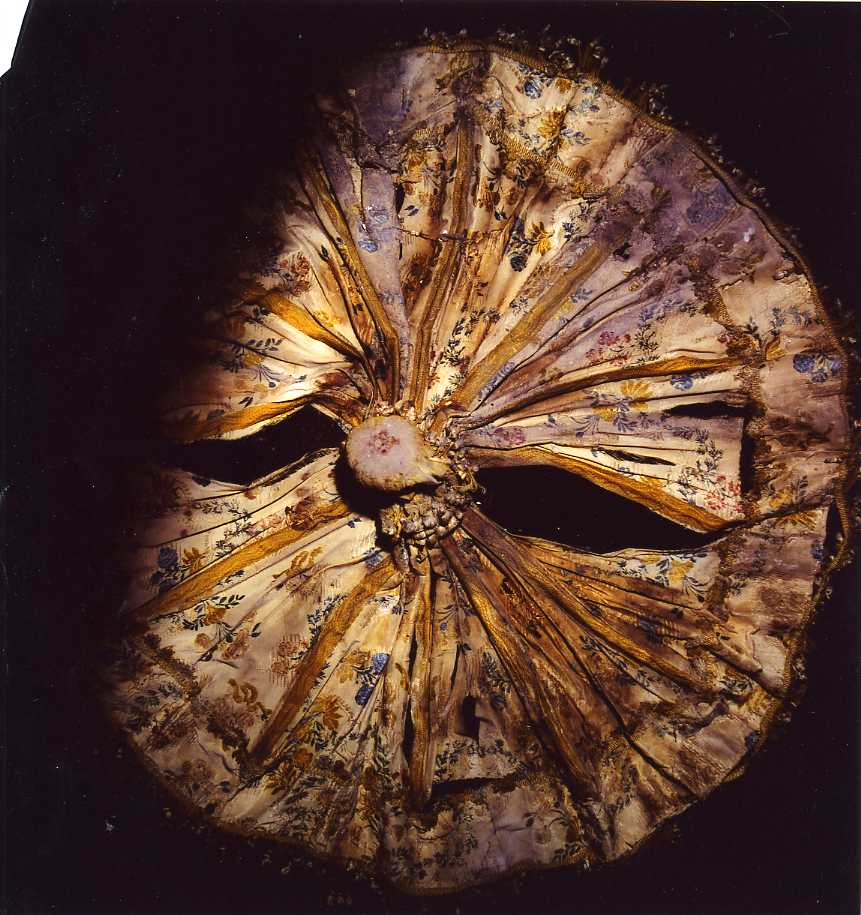 ombrellino processionale - manifattura campana (fine/inizio secc. XVIII/ XIX)