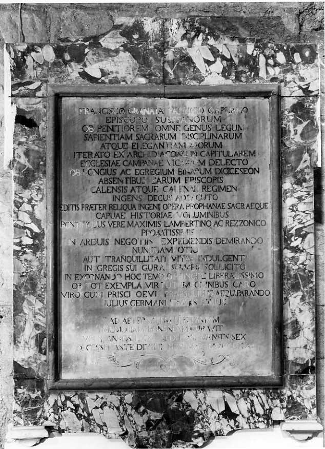 lapide - bottega campana (sec. XVIII)