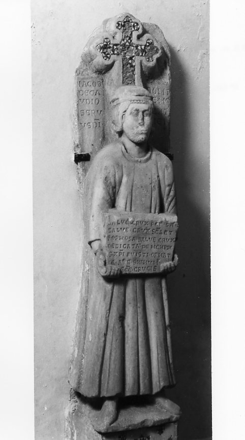 figura maschile (statua, frammento) - bottega campana (fine sec. XIII)