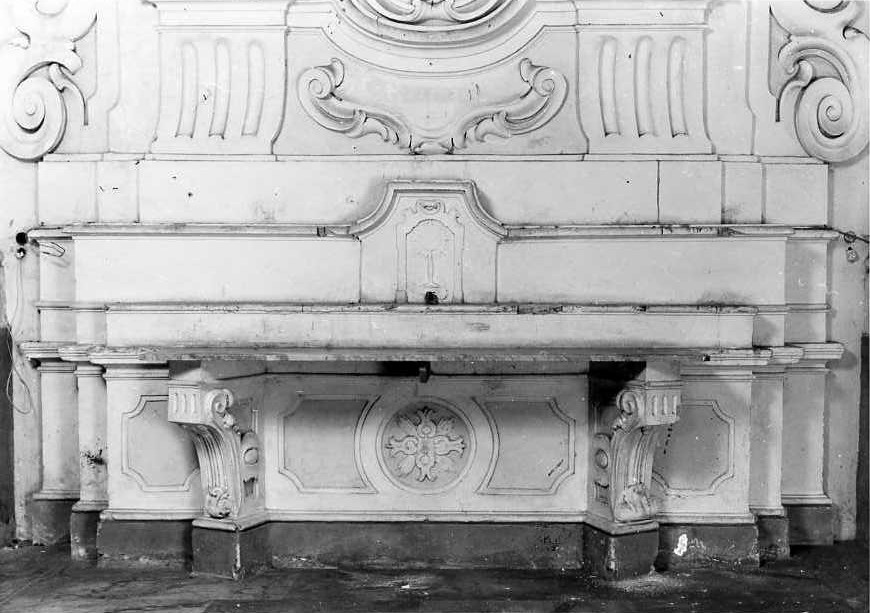 altare - a blocco, serie - bottega napoletana (sec. XVIII)
