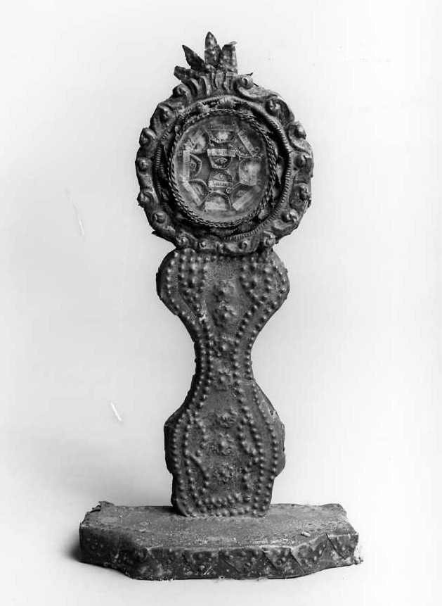 reliquiario-ostensorio - bottega campana (sec. XIX)