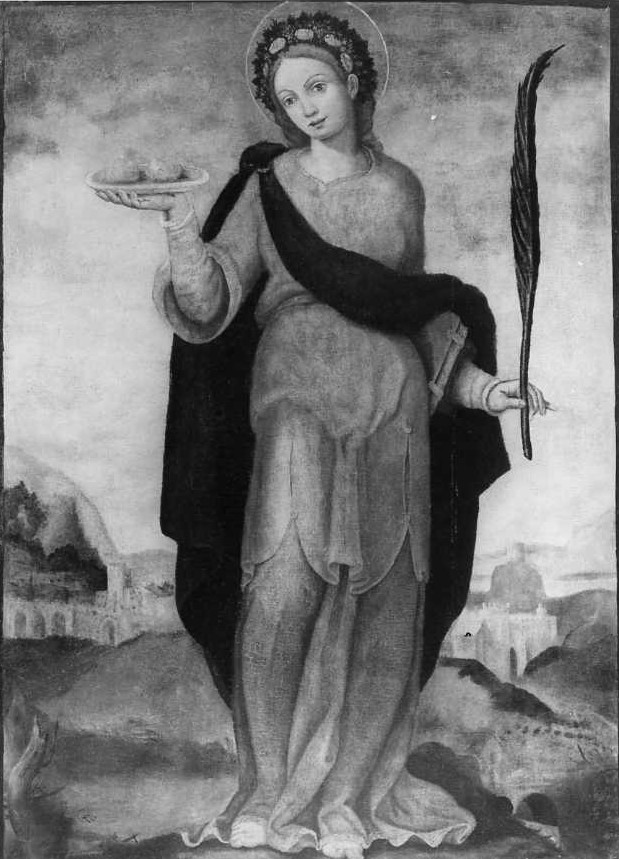 Sant'Agata (dipinto) - ambito napoletano (inizio sec. XVI)