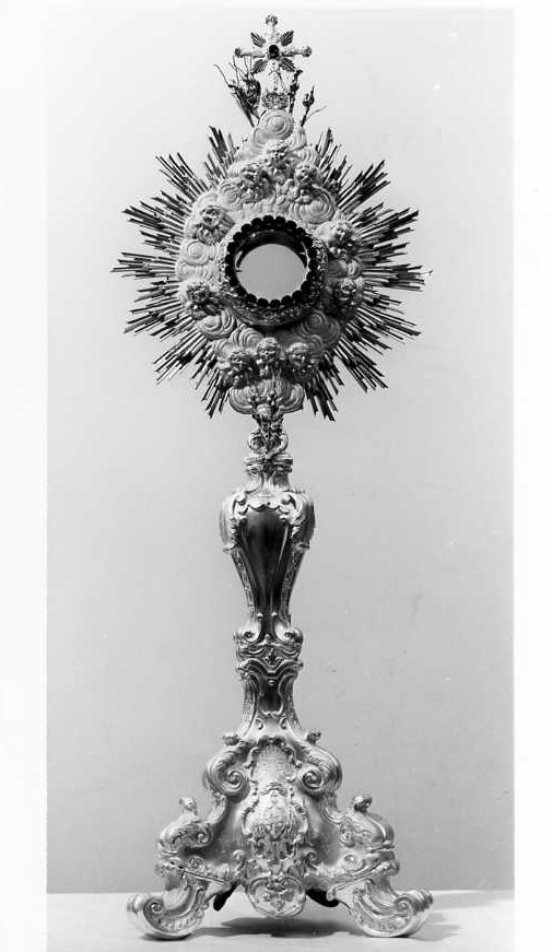 ostensorio - bottega napoletana (sec. XIX)