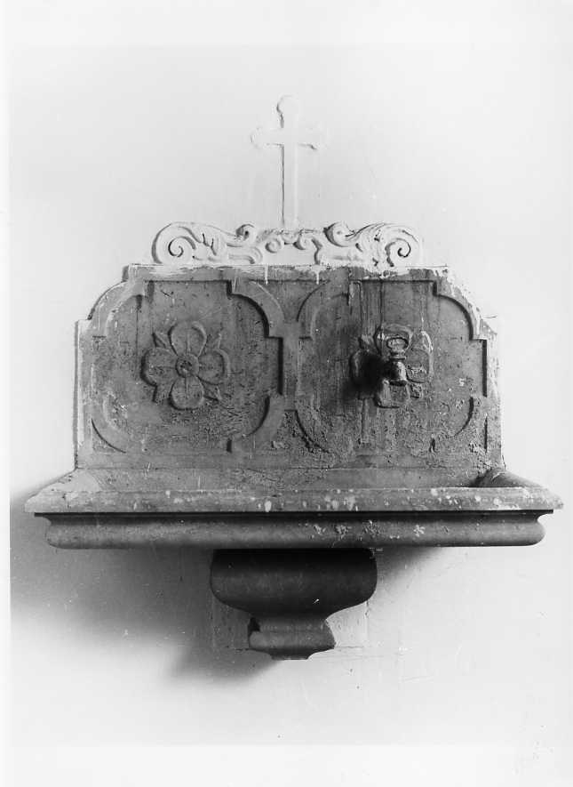 lavabo da sacrestia - bottega campana (sec. XVII)