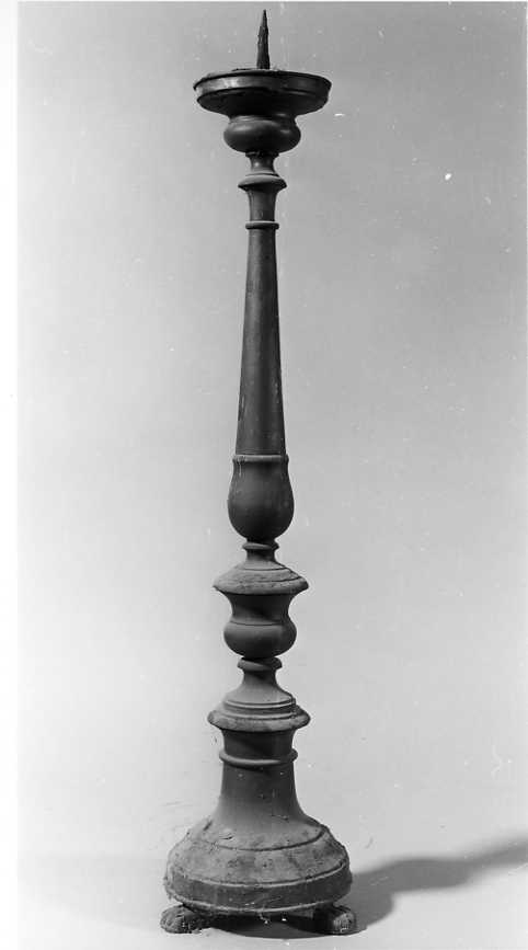 candeliere, serie - bottega campana (sec. XIX)