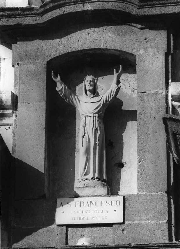 San Francesco d'Assisi (statua) - bottega italiana (sec. XX)