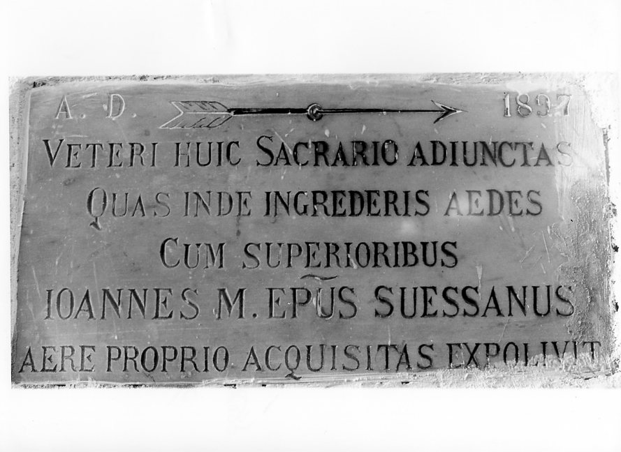 lapide documentaria - bottega campana (sec. XIX)