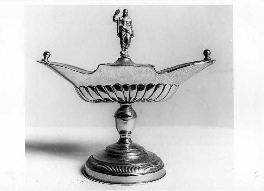 navicella portaincenso - bottega campana (inizio sec. XX)