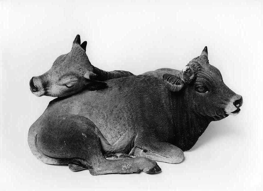 statuetta di presepio di Gallo Francesco (bottega) (sec. XVIII)