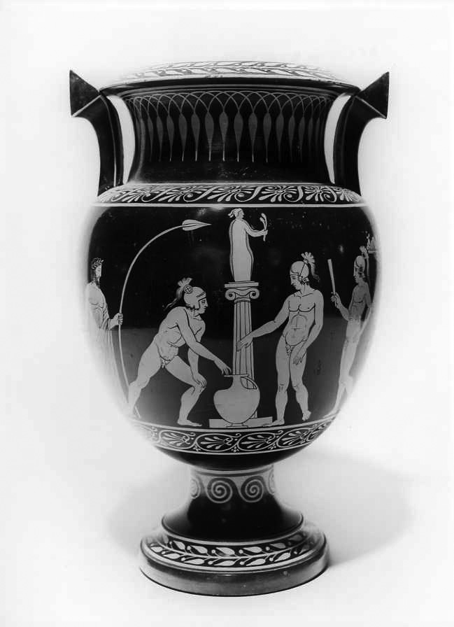 vaso - bottega campana (seconda metà sec. XVIII)