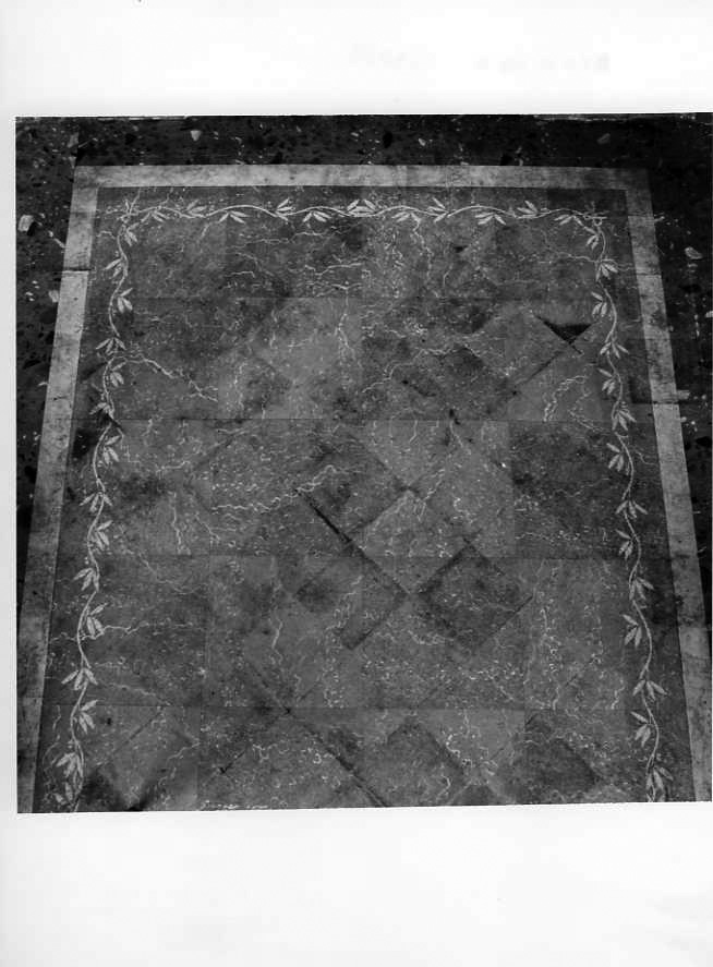 pavimento - bottega campana (seconda metà sec. XVIII)