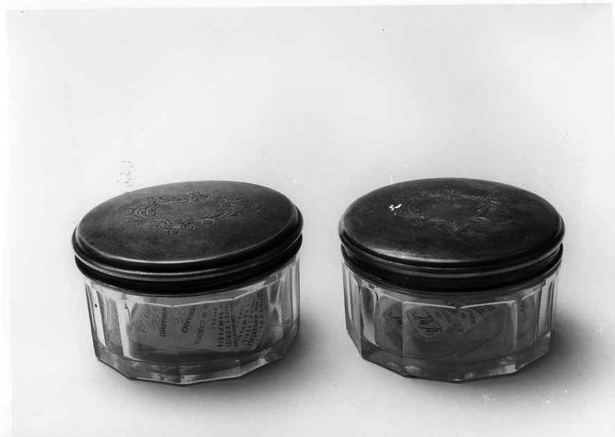 cofanetto, serie - bottega campana (seconda metà sec. XVIII)