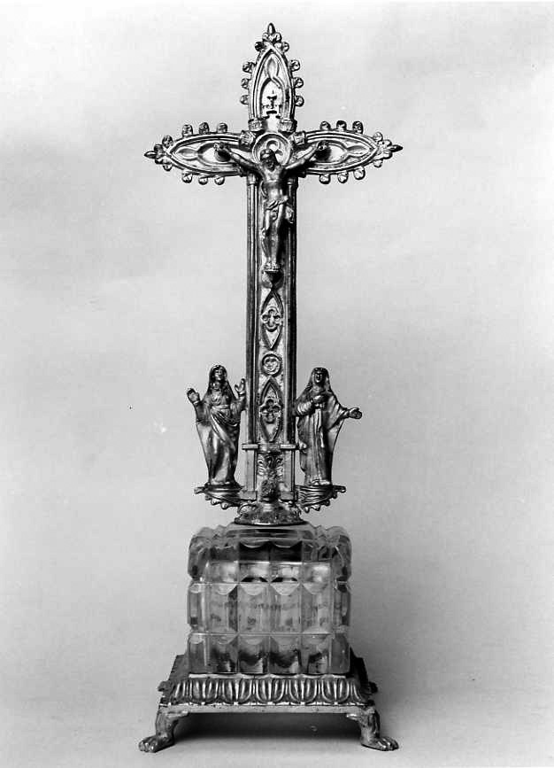 croce da tavolo - bottega campana (seconda metà sec. XVIII)