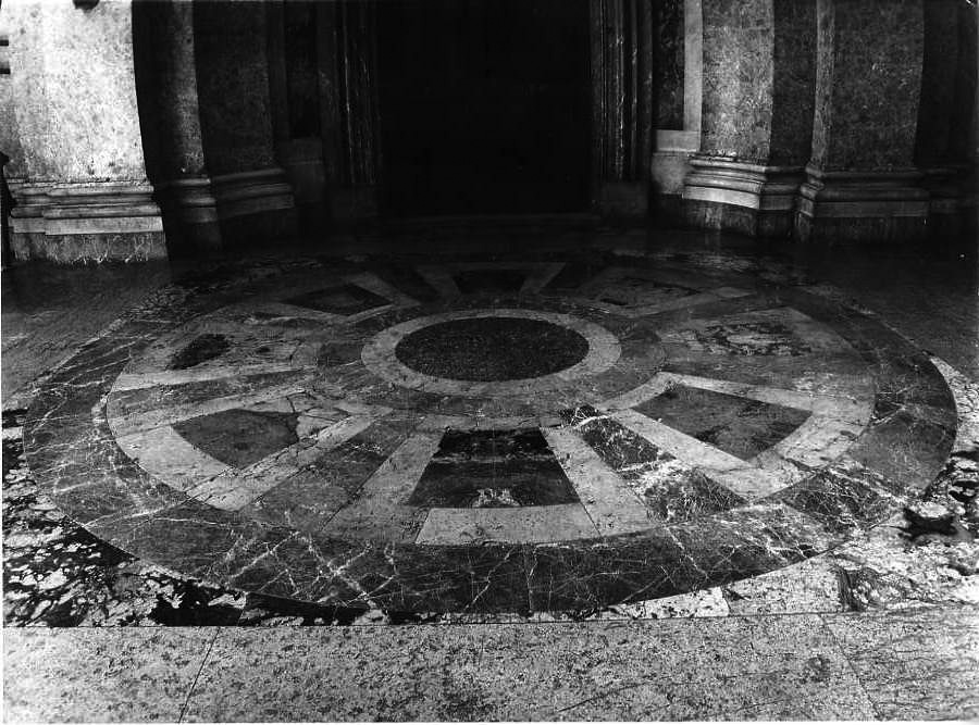 pavimento - bottega campana (seconda metà sec. XVIII)