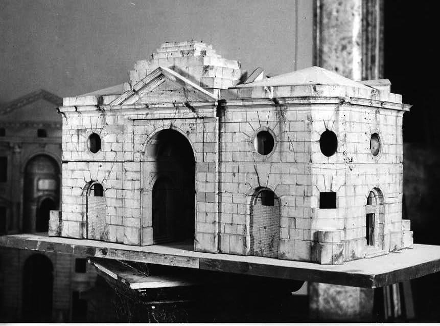 modello architettonico di Collecini Francesco (seconda metà sec. XVIII)