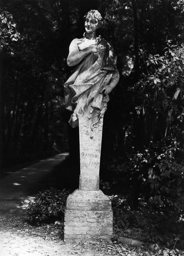 Fauno (busto, elemento d'insieme) di Del Medico Antonio (sec. XVIII)