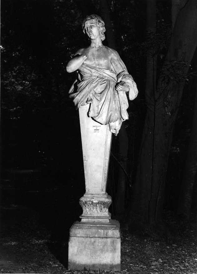 figura maschile (busto, elemento d'insieme) di Del Medico Antonio (sec. XVIII)