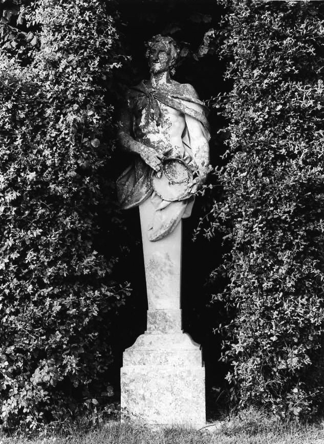 Fauno (busto, elemento d'insieme) di Violani Andrea (sec. XVIII)