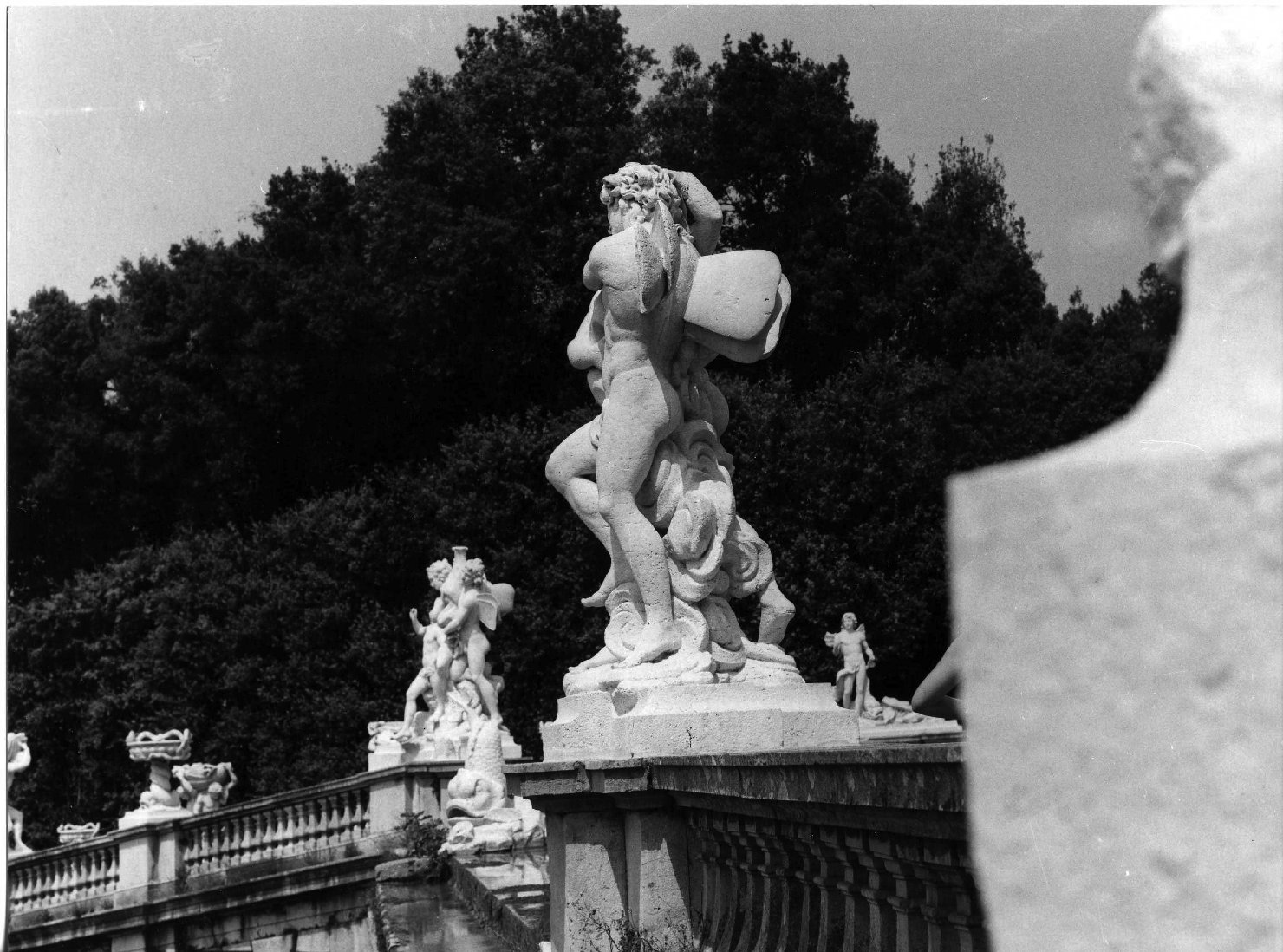 gruppo scultoreo, elemento d'insieme - bottega campana (sec. XVIII)