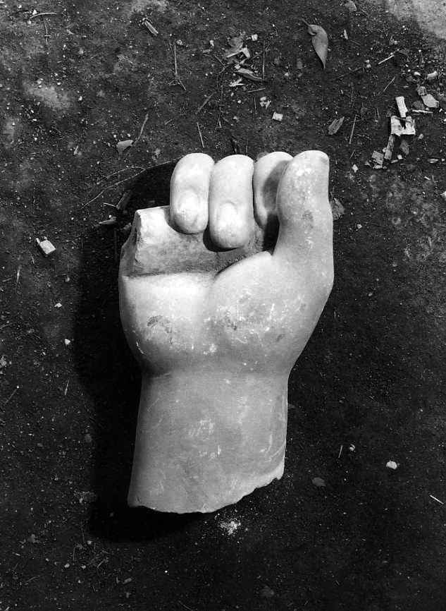 scultura, frammento - bottega campana (sec. XVIII)