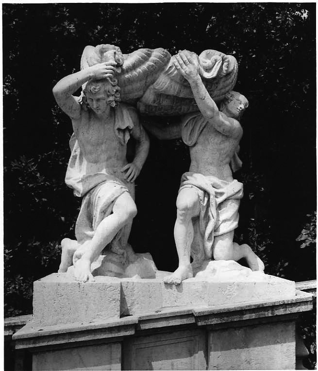 gruppo scultoreo, elemento d'insieme di Violani Andrea (attribuito), Brunelli Angelo (attribuito) (sec. XVIII)