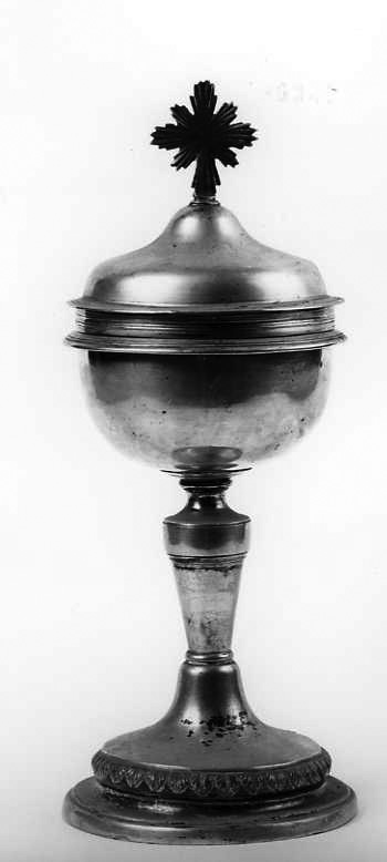 pisside - bottega campana (primo quarto sec. XIX)