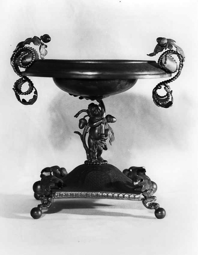 alzata - bottega campana (sec. XIX)