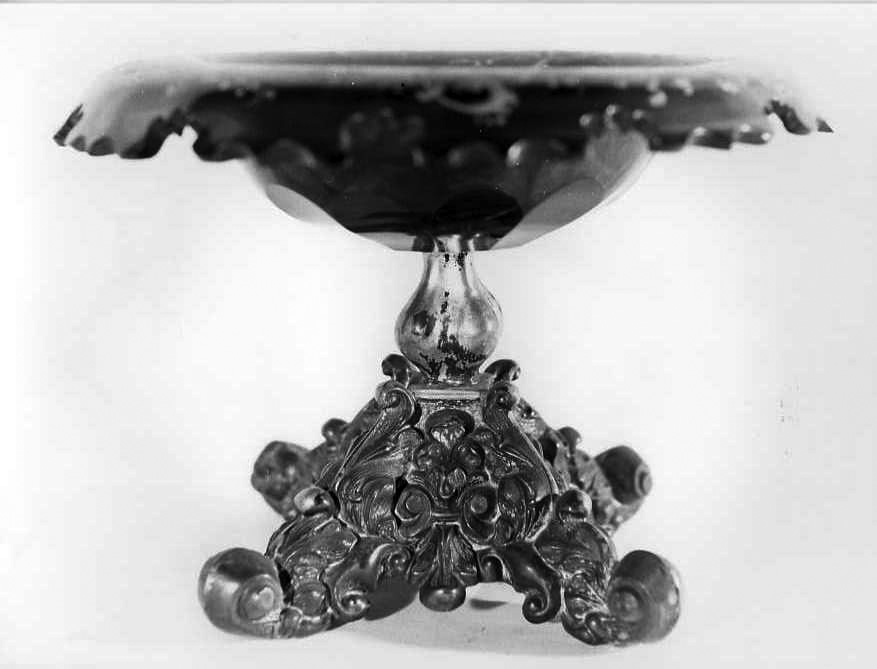 alzata - bottega campana (sec. XIX)