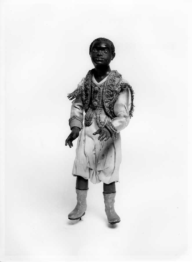 moro (statuetta di presepio) - bottega napoletana (sec. XVIII)