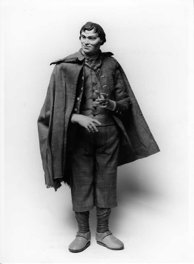 pastore (statuetta di presepio) di Celebrano Camillo (seconda metà sec. XVIII)