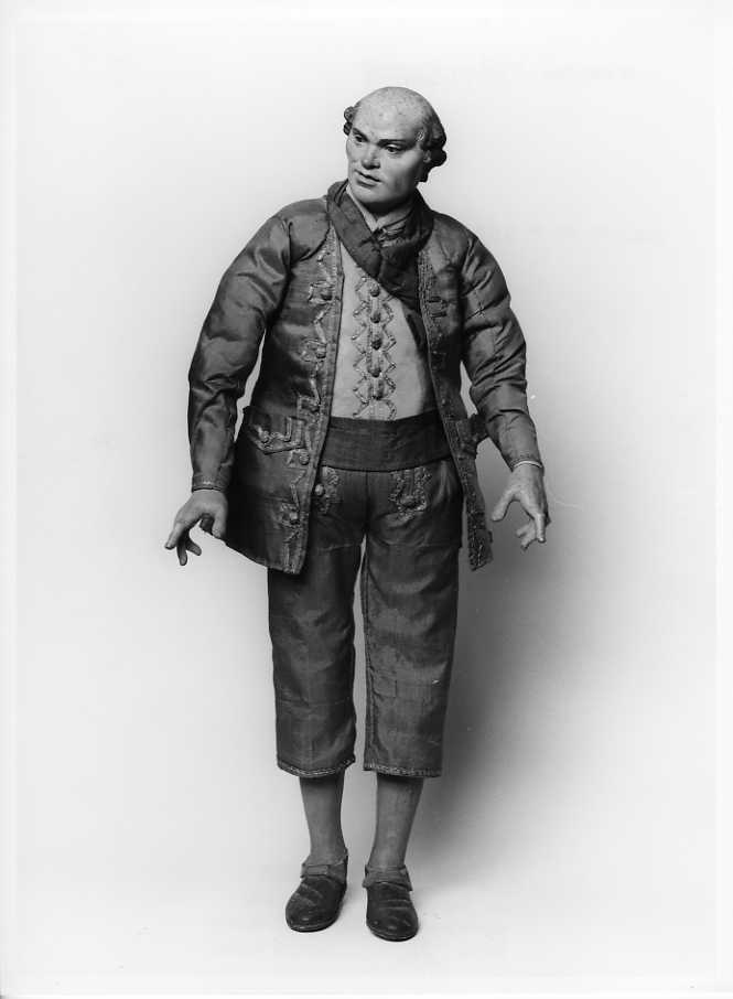 pastore (statuetta di presepio) - bottega napoletana (sec. XIX)