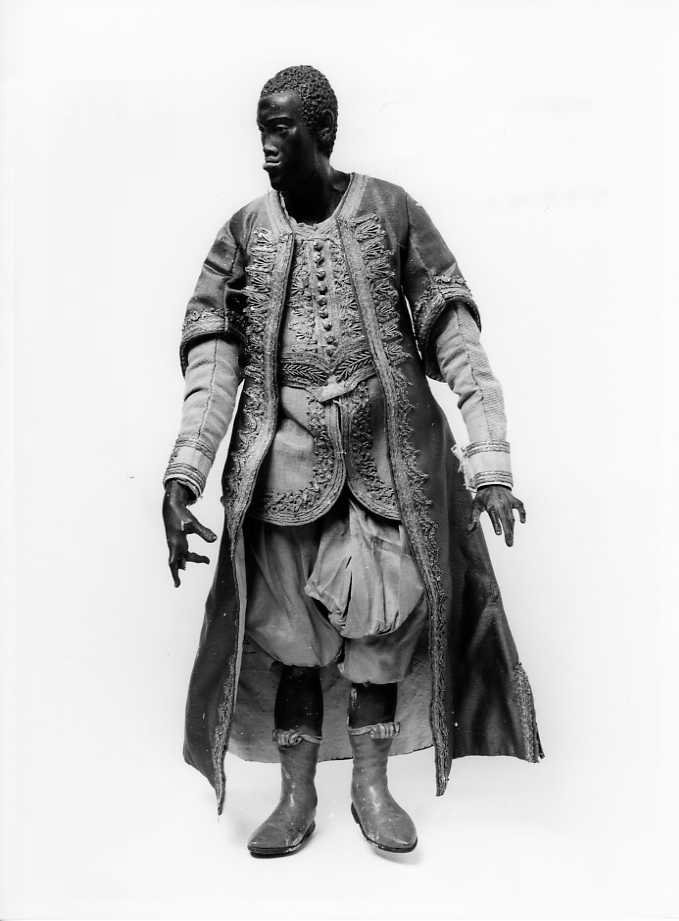 Re Magio (statuetta di presepio) di Mosca Lorenzo (seconda metà sec. XVIII)