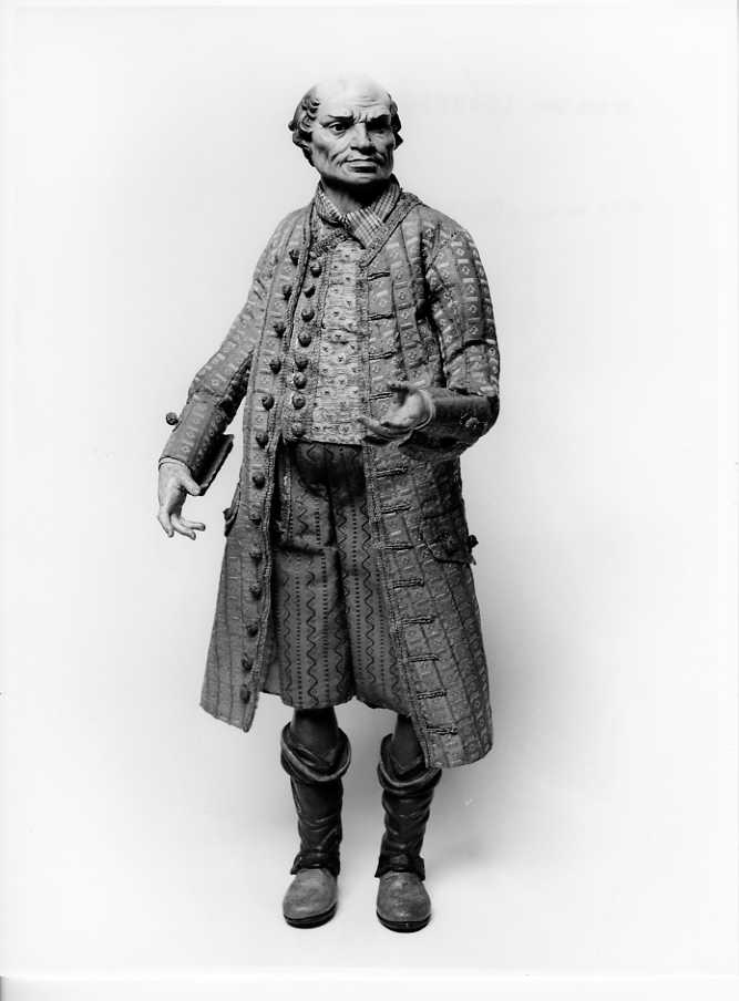 pastore (statuetta di presepio) di Celebrano Francesco (sec. XVIII)