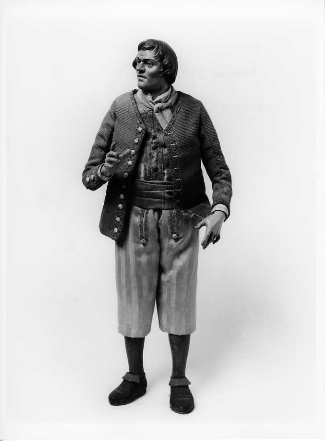 pastore (statuetta di presepio) di Celebrano Camillo (seconda metà sec. XVIII)