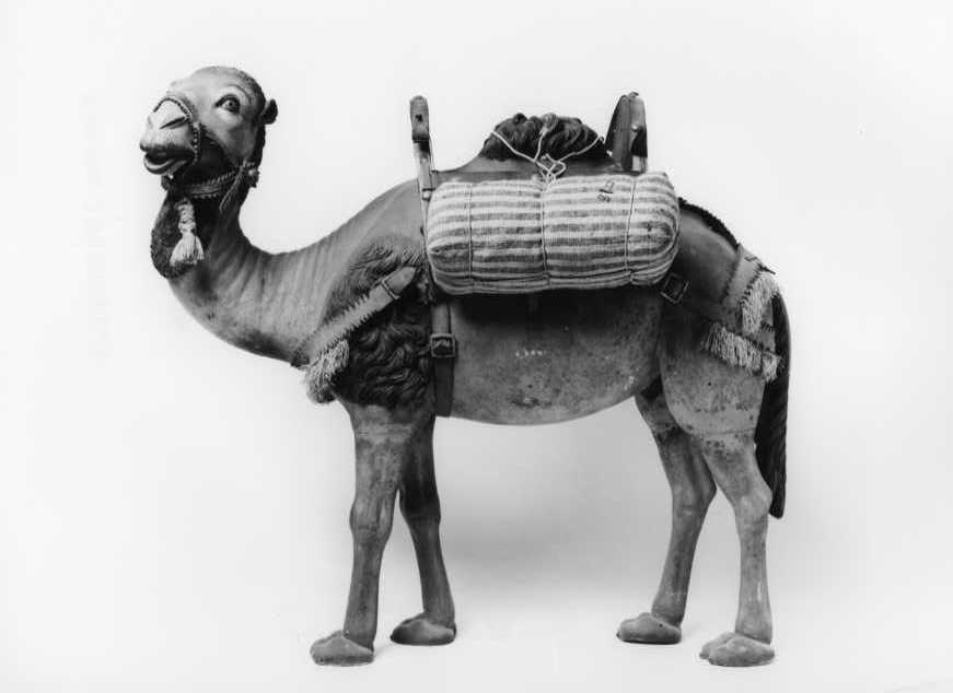 dromedario (statuetta di presepio) di Vassallo Saverio (seconda metà sec. XVIII)