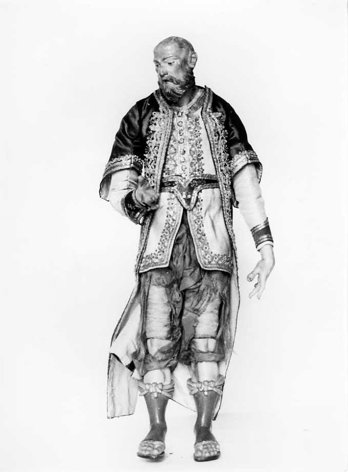 Re Mago (statuetta di presepio) di Gori Giuseppe (seconda metà sec. XVIII)