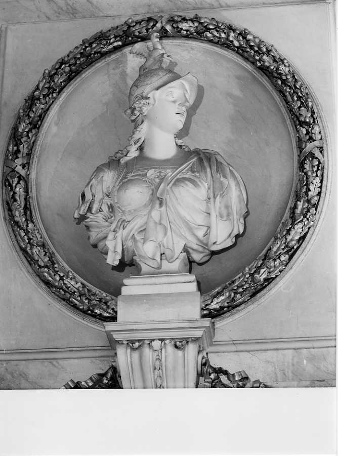 figura allegorica femminile (busto) di Bucciano Tommaso (sec. XVIII)