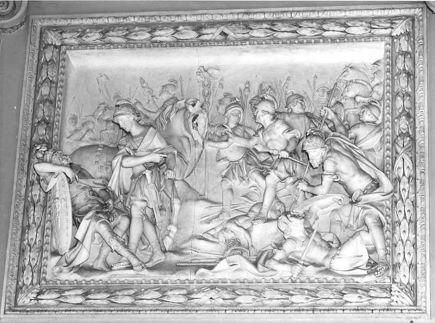 episodio della seconda guerre punica (rilievo) di Salomone Gaetano (attribuito) (seconda metà sec. XVIII)