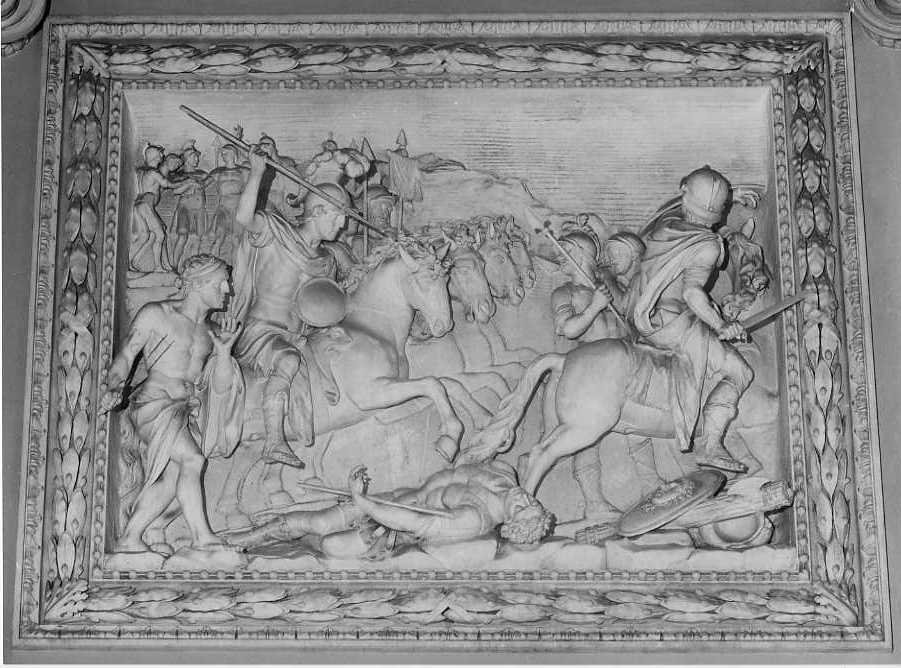 episodio della seconda guerre punica (rilievo) di Bucciano Tommaso (seconda metà sec. XVIII)
