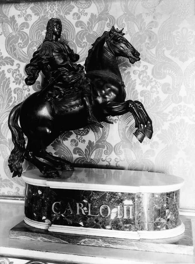 re Carlo III (statuetta) di Foggini Vincenzo (sec. XVIII)