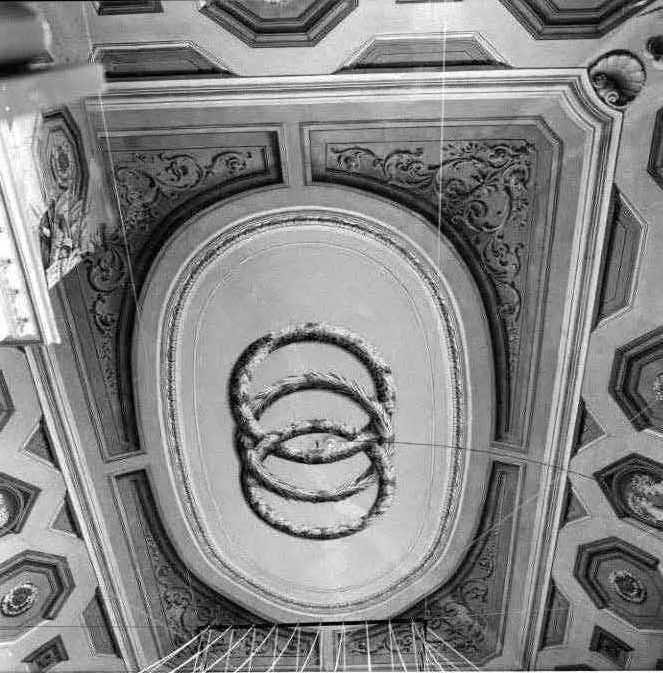 motivi decorativi vegetali (decorazione pittorica) - ambito napoletano (seconda metà sec. XVIII)