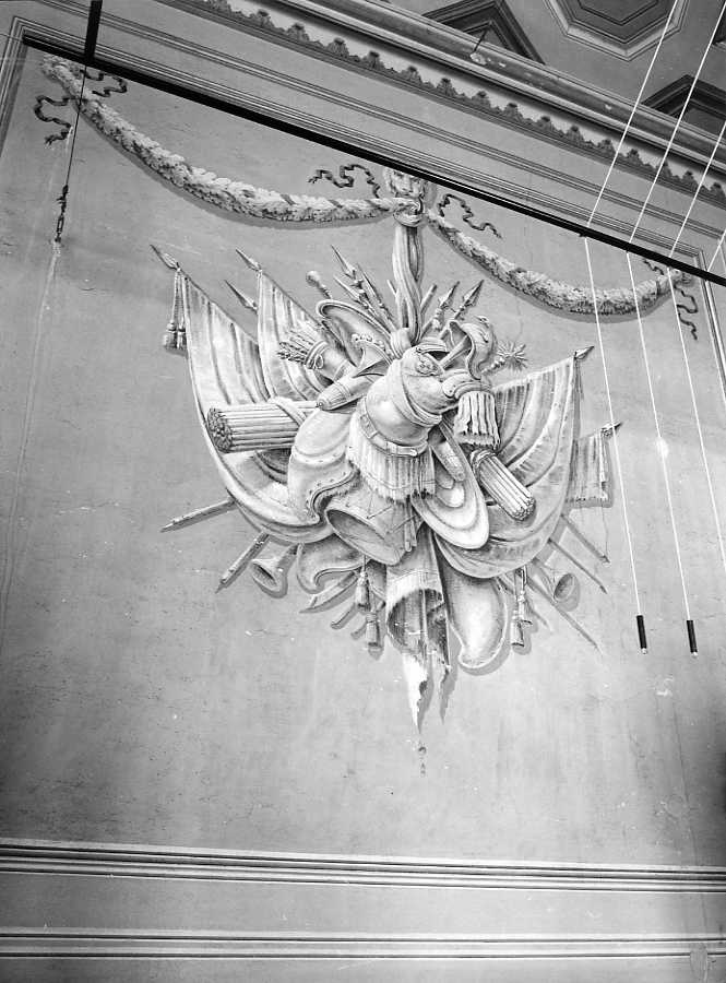 motivi decorativi (dipinto) - ambito napoletano (seconda metà sec. XVIII)