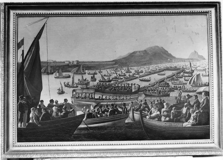 paesaggio marino (dipinto) di De Angelis Desiderio (seconda metà sec. XVIII)